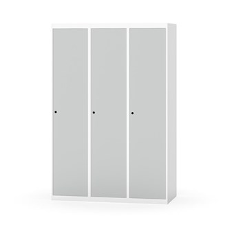 Novis garderobeskab lige topplade 1:3 B120 cm