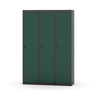 Novis garderobeskab lige topplade 1:3 B120 cm
