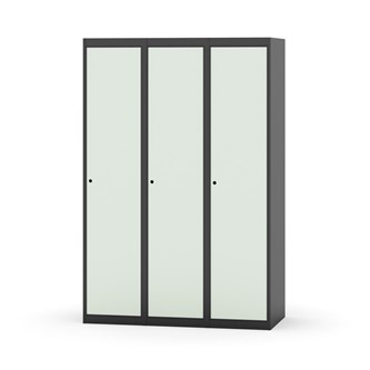 Novis garderobeskab lige topplade 1:3 B120 cm