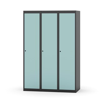 Novis garderobeskab lige topplade 1:3 B120 cm