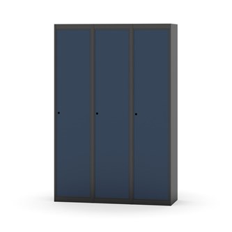 Novis garderobeskab lige topplade 1:3 B120 cm