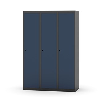 Novis garderobeskab lige topplade 1:3 B120 cm