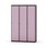 Novis garderobeskab lige topplade 1:3 B120 cm