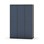 Novis garderobeskab lige topplade 1:3 B120 cm