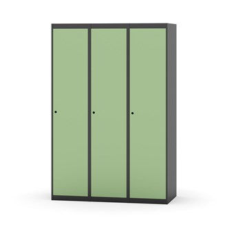 Novis garderobeskab lige topplade 1:3 B120 cm
