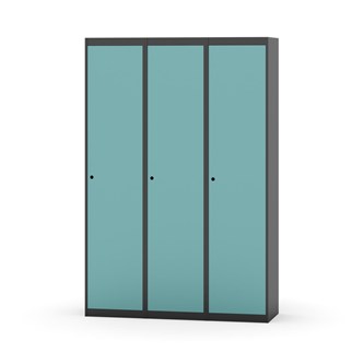 Novis garderobeskab lige topplade 1:3 B120 cm