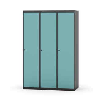 Novis garderobeskab lige topplade 1:3 B120 cm