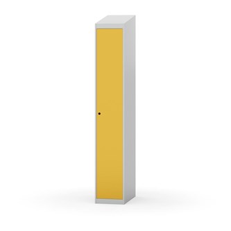 Novis garderobeskab skrå topplade 1:1 B30 cm