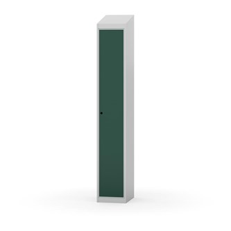 Novis garderobeskab skrå topplade 1:1 B30 cm