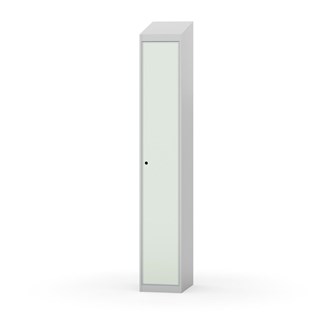 Novis garderobeskab skrå topplade 1:1 B30 cm