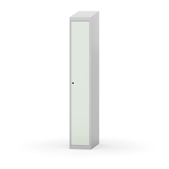 Novis garderobeskab skrå topplade 1:1 B30 cm