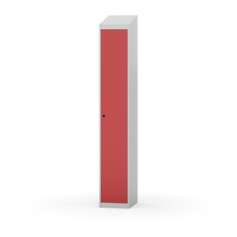 Novis garderobeskab skrå topplade 1:1 B30 cm