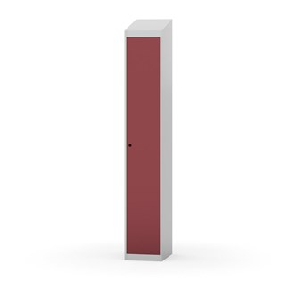 Novis garderobeskab skrå topplade 1:1 B30 cm