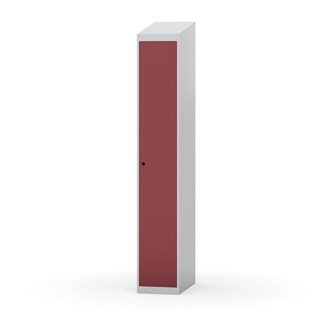 Novis garderobeskab skrå topplade 1:1 B30 cm