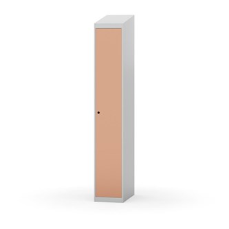 Novis garderobeskab skrå topplade 1:1 B30 cm
