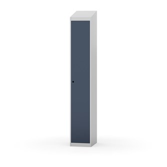 Novis garderobeskab skrå topplade 1:1 B30 cm