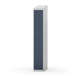 Novis garderobeskab skrå topplade 1:1 B30 cm