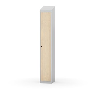 Novis garderobeskab skrå topplade 1:1 B30 cm