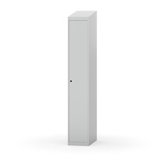 Novis garderobeskab skrå topplade 1:1 B30 cm