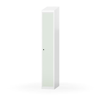 Novis garderobeskab skrå topplade 1:1 B30 cm