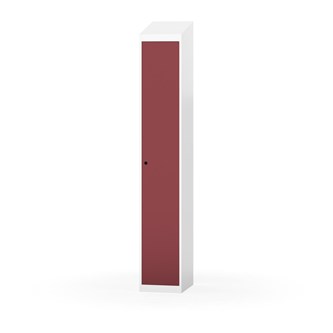Novis garderobeskab skrå topplade 1:1 B30 cm