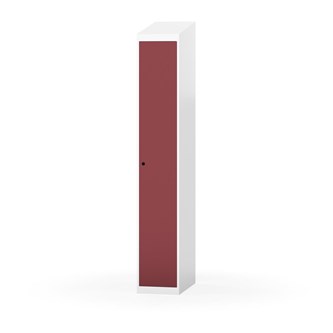 Novis garderobeskab skrå topplade 1:1 B30 cm