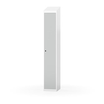 Novis garderobeskab skrå topplade 1:1 B30 cm