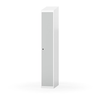 Novis garderobeskab skrå topplade 1:1 B30 cm