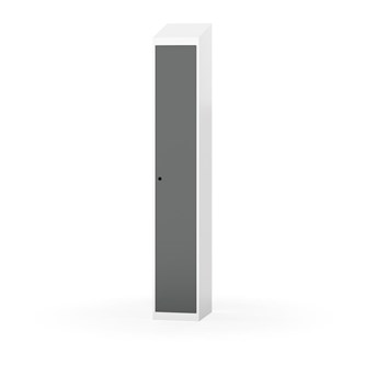 Novis garderobeskab skrå topplade 1:1 B30 cm