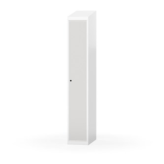 Novis garderobeskab skrå topplade 1:1 B30 cm