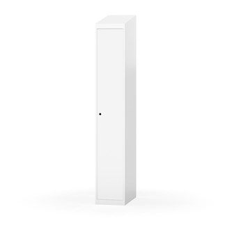Novis garderobeskab skrå topplade 1:1 B30 cm