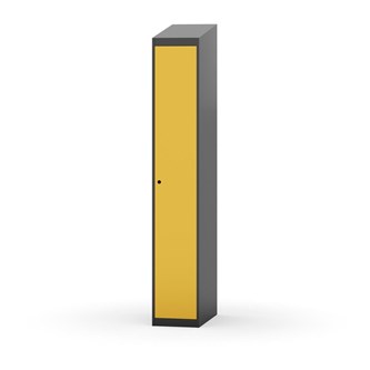 Novis garderobeskab skrå topplade 1:1 B30 cm