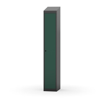 Novis garderobeskab skrå topplade 1:1 B30 cm