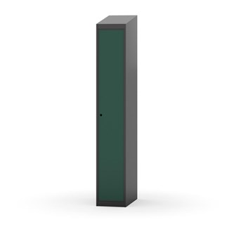 Novis garderobeskab skrå topplade 1:1 B30 cm