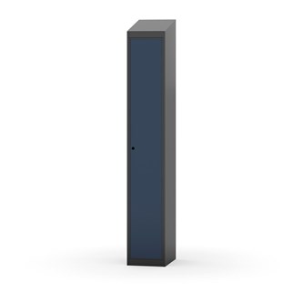 Novis garderobeskab skrå topplade 1:1 B30 cm