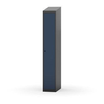 Novis garderobeskab skrå topplade 1:1 B30 cm