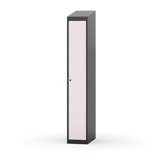 Novis garderobeskab skrå topplade 1:1 B30 cm