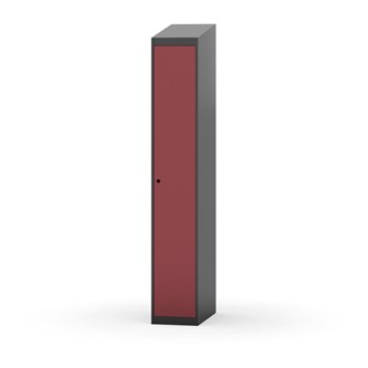 Novis garderobeskab skrå topplade 1:1 B30 cm
