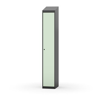 Novis garderobeskab skrå topplade 1:1 B30 cm