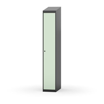 Novis garderobeskab skrå topplade 1:1 B30 cm