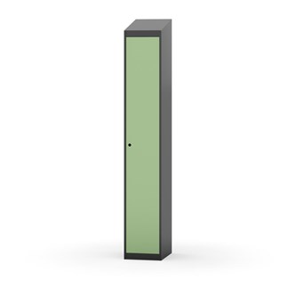 Novis garderobeskab skrå topplade 1:1 B30 cm