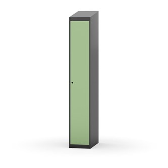 Novis garderobeskab skrå topplade 1:1 B30 cm