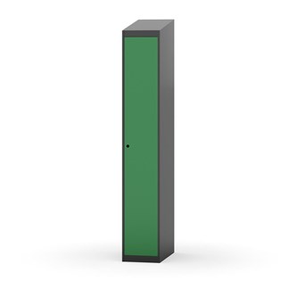 Novis garderobeskab skrå topplade 1:1 B30 cm