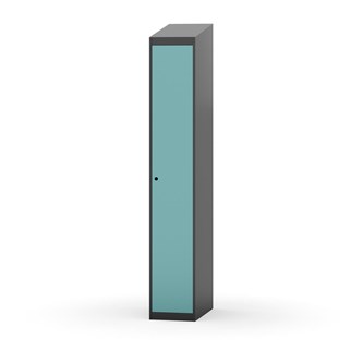 Novis garderobeskab skrå topplade 1:1 B30 cm