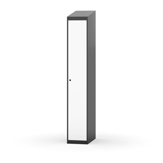 Novis garderobeskab skrå topplade 1:1 B30 cm