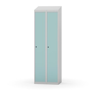 Novis garderobeskab skrå topplade 1:2 B60 cm