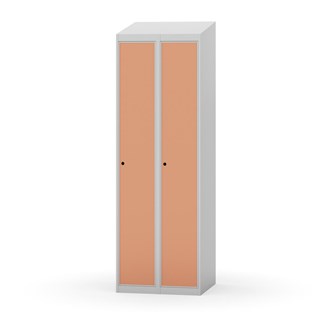 Novis garderobeskab skrå topplade 1:2 B60 cm