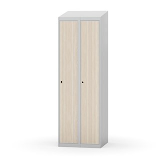 Novis garderobeskab skrå topplade 1:2 B60 cm