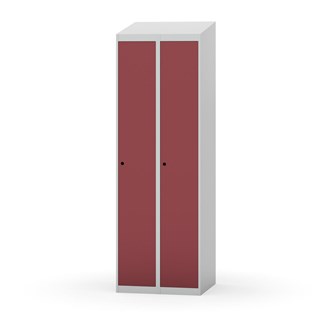 Novis garderobeskab skrå topplade 1:2 B60 cm
