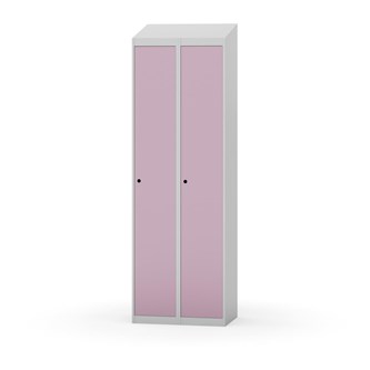 Novis garderobeskab skrå topplade 1:2 B60 cm